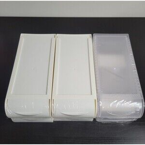 Stick on storage drawers